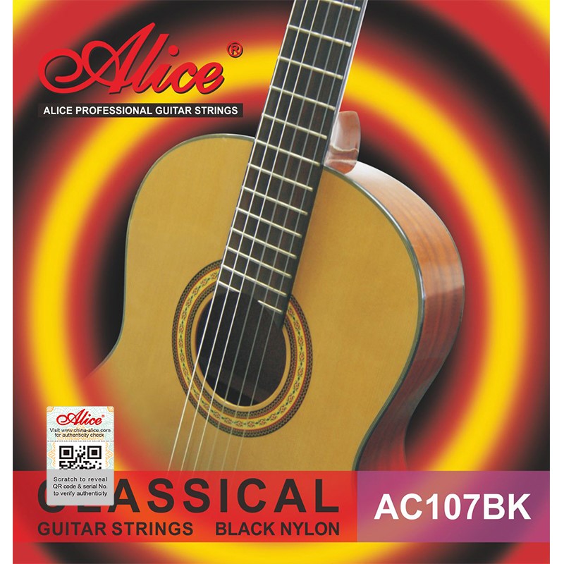 Cuerdas para guitarra clásica marca Alice, tensión alta