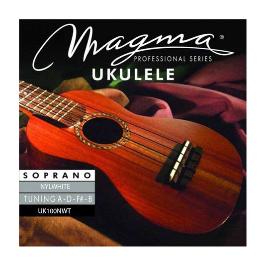 Cuerdas para ukelele soprano y concierto marca Magma