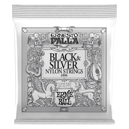 Cuerdas para guitarra clásica marca Ernie Ball, tensión media