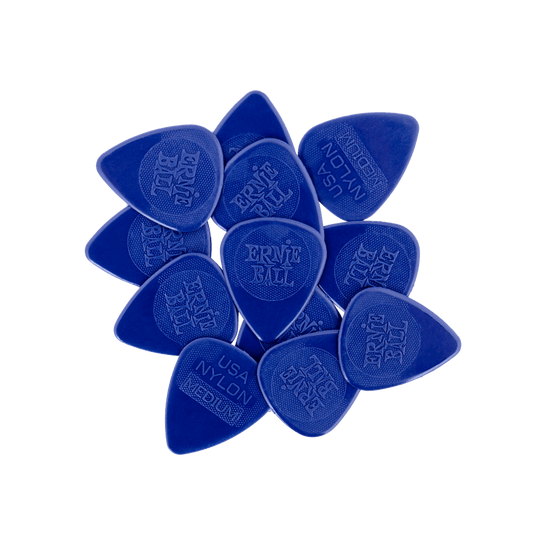 Púa para instrumentos de cuerda marca Ernie Ball serie Nylon Picks, calibre 0.72