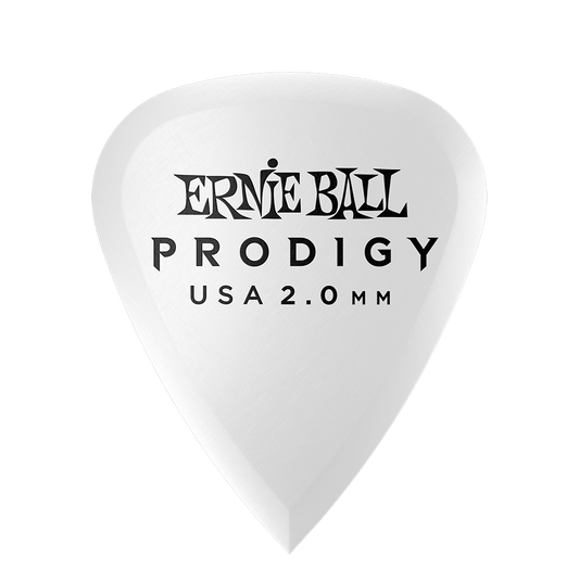 Púa para instrumentos de cuerda marca Ernie Ball serie Prodigy, calibre 2.0