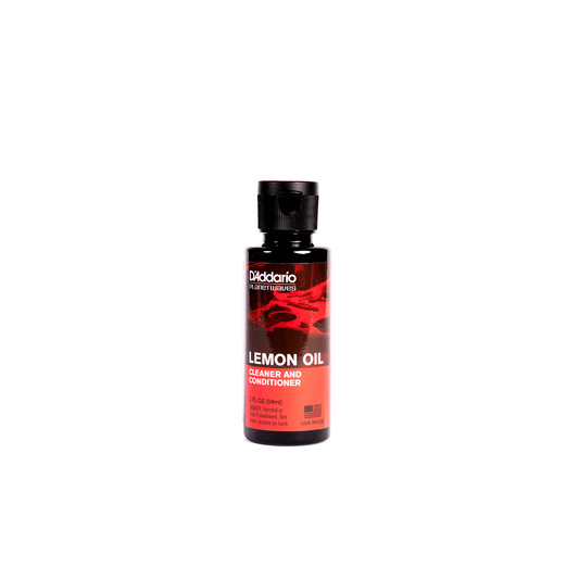 Limpiador aceite de limón para instrumentos de cuerda marca Daddario